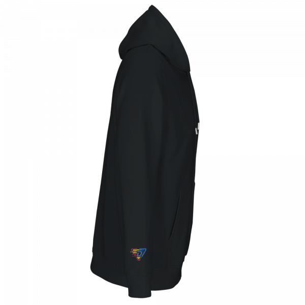 minimal logo embroidery – unisex zip hoodie – cozy, stylish design, sustainable